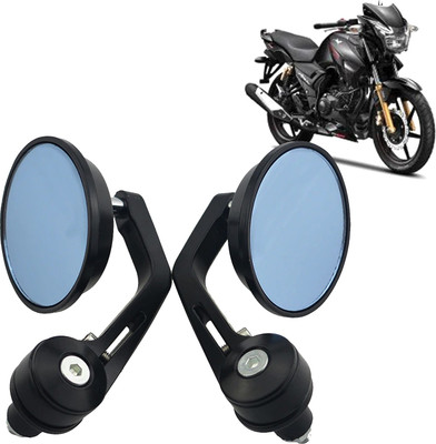 Pious Manual Rear View Mirror For TVS Universal For Bike(Left, Right)