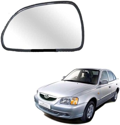 KING GENUINE Manual Passenger Side, Rear View Mirror For Hyundai Accent(Left, Exterior)