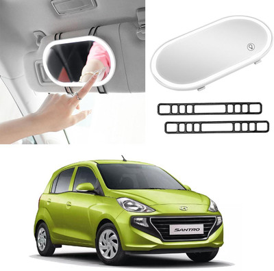 Oshotto Power Vanity Mirror For Hyundai Santro(Interior)