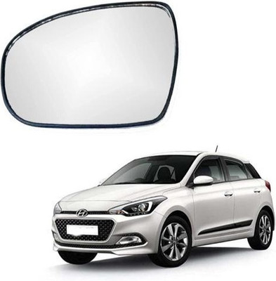 KING GENUINE Manual Remote Passenger Side, Rear View Mirror For Hyundai i20 Elite(Left, Exterior)