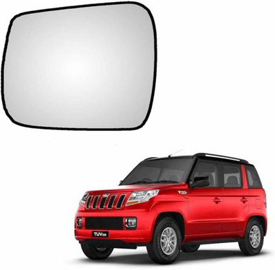 KING GENUNE Manual Remote Rear View Mirror, Passenger Side For Mahindra TUV-300(Left, Interior)