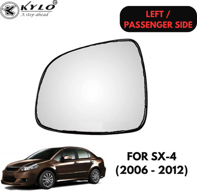 KYLO Manual Passenger Side, Rear View Mirror For Maruti Suzuki SX4(Exterior, Left)