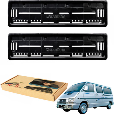 WolkomHome car number plate frame Plates Holders frame for Winger Car Number Plate(Plastic 20 cm  x  5 cm)