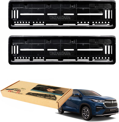 WolkomHome car number plate frame Plates Holders frame for Invicto Car Number Plate(Plastic 20 cm  x  5 cm)