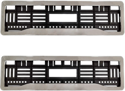 GOLDKARTZ Maruti Suzuki XL6 Number Plate Frame Holder Chrome Car Number Plate(Plastic, PP (Polypropylene) 51 cm  x  14 cm)