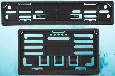 Golden Fox frame-147 Bike Number Plate(Plastic 30 cm  x  7 cm)