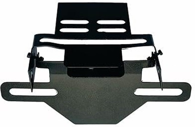 ABC Universal Tail Tidy Number Plate Holder Bracket Heavy Metal for All Bikes Bike Number Plate(Stainless Steel 20 cm  x  15 cm)