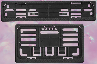 Golden Fox frame-198 Bike Number Plate(Plastic 30 cm  x  7 cm)