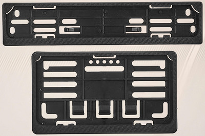 Golden Fox frame-174 Bike Number Plate(Plastic 30 cm  x  7 cm)