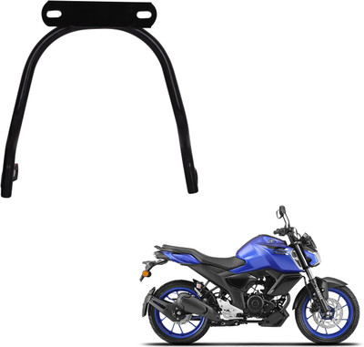 Grandbiker Front Fender Number Plate Holder for FZ (Black) Bike Number Plate(Iron 4 cm  x  6 cm)