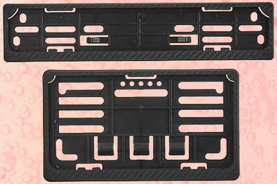 Golden Fox frame-163 Bike Number Plate(Plastic 30 cm  x  7 cm)