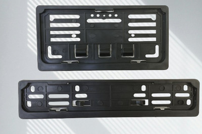 Golden Fox frame-16 Bike Number Plate(Plastic 30 cm  x  7 cm)