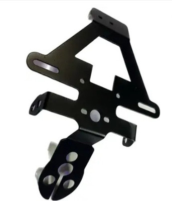 IMAD TRADING NEW DESIGN TAIL TIDY METR350 Bike Number Plate(Iron 22 cm  x  25 cm)