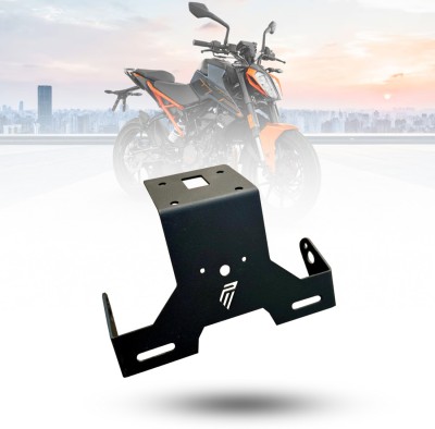 PHANTOM Heavy KTM DUKE Tail Tidy Number Plate Holder for All Bikes Bike Number Plate(Stainless Steel 15 cm  x  15 cm)