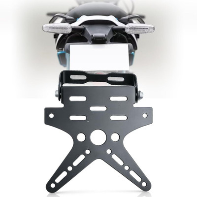 Otoroys Premium Universal X Tail Tidy For Bike Number Plate(Stainless Steel 16 cm x 3 cm)