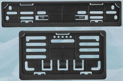 Golden Fox frame-154 Bike Number Plate(Plastic 30 cm  x  7 cm)