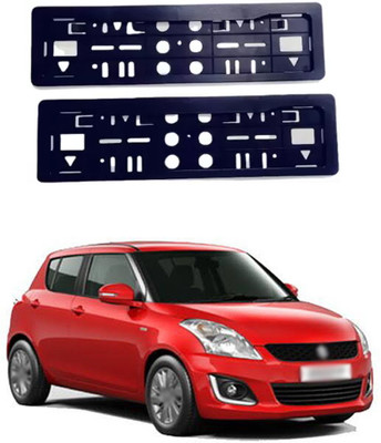 Acto CAR NUMBER PLATE FRAME FULL OPEN FOR MARUTI SWIFT OLD Car Number Plate(Plastic 15 cm  x  5 cm)
