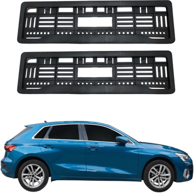 SHOPONE Trading Full open no plate frame for Versa Car Number Plate(Plastic 5 cm  x  2 cm)