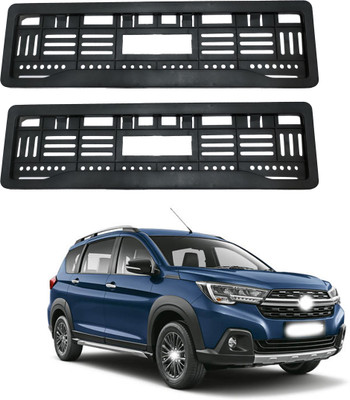 Shopone enterprises Full open no. plate frame XL6 Car Number Plate(Plastic 15 cm  x  2 cm)