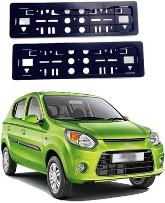 Sunriders CAR NUMBER PLATE FRAME FULL OPEN FOR MARUTI ALTO Car Number Plate(Plastic 2 cm  x  10 cm)
