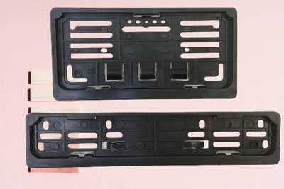 Golden Fox frame-68 Bike Number Plate(Plastic 30 cm  x  7 cm)