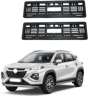 Shopone Full Open Number Plate Frame Fronx Car Number Plate(Plastic 10 cm  x  5 cm)