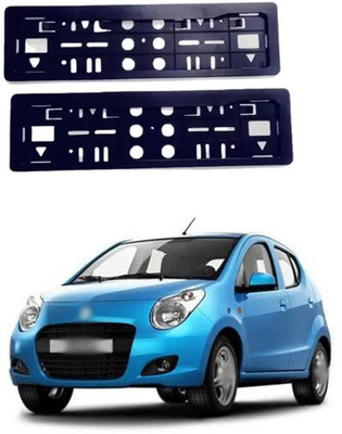 Acto CAR NUMBER PLATE FRAME FULL OPEN FOR MARUTI A-STAR Car Number Plate(Plastic 15 cm  x  5 cm)
