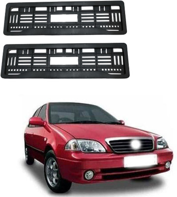 Shopone Full Open Number Plate Frame Esteem Car Number Plate(Plastic 10 cm  x  5 cm)