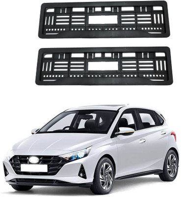 Shopone Full Open Number Plate Frame I-20 New Car Number Plate(Plastic 10 cm  x  5 cm)