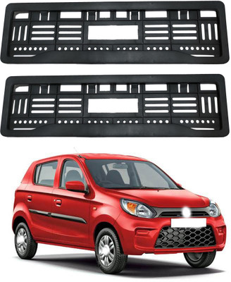 Shopone enterprises Full open no. plate frame Alto Car Number Plate(Plastic 15 cm  x  2 cm)