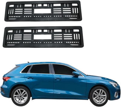 GANNET Full Open Number Plate Frame For Versa Car Number Plate(Plastic 10 cm  x  2 cm)