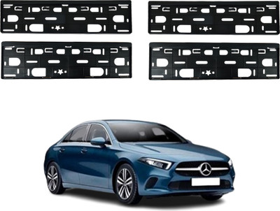 ACR ACR_Black_Number_Plate_Frame Car Number Plate(Plastic 15 cm  x  5 cm)