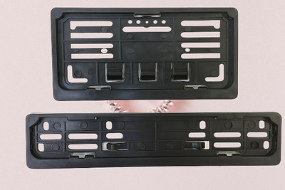 Golden Fox frame-64 Bike Number Plate(Plastic 30 cm  x  7 cm)