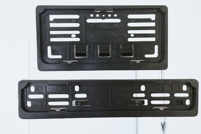 Golden Fox frame-43 Bike Number Plate(Plastic 30 cm  x  7 cm)