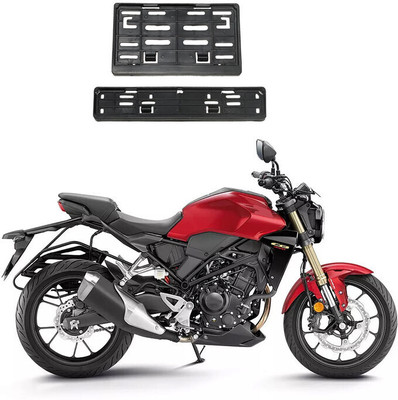 GANNET CB300R Bike Number Plate(Plastic 20 cm  x  4 cm)