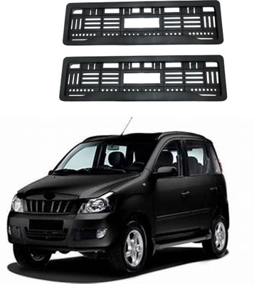 Shopone Full Open Number Plate Frame For Qunato Car Number Plate(Plastic 10 cm  x  2 cm)