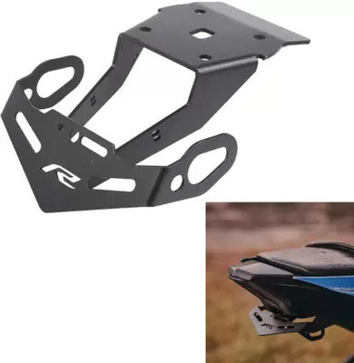 SRPHERE R15 v3 Tail Tidy License Number Plate Holder for R15 V3/ V4 / R15 M Bike Number Plate(Aluminium 12 cm  x  8 cm)