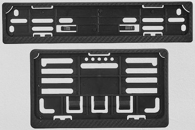 Golden Fox frame-113 Bike Number Plate(Plastic 30 cm  x  7 cm)