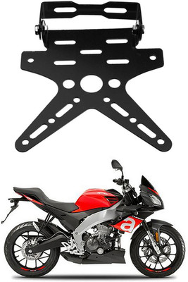 divis Bike License Number Plate Frame Holder Tail Tidy (Black) Bike Number Plate G-18 Bike Number Plate(Aluminium 7 cm  x  15 cm)