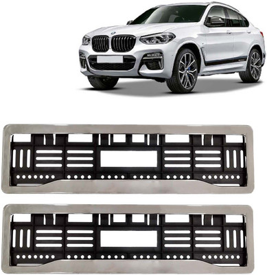 Kingsway kkmchnpf00273 Chrome Number Plate Frames Registration Plate Holder Car Number Plate(Plastic 51.5 cm  x  14 cm)