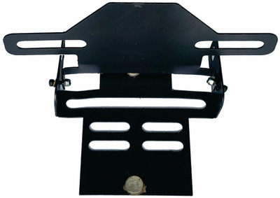 B.K Accessories All Universal Bike Metal Tail Tidy Number Plate Holder/License Plate Holder Bike Number Plate(Iron 30 cm  x  20 cm)