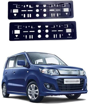 Acto CAR NUMBER PLATE FRAME FULL OPEN FOR MARUTI WAGONR Car Number Plate(Plastic 15 cm  x  5 cm)