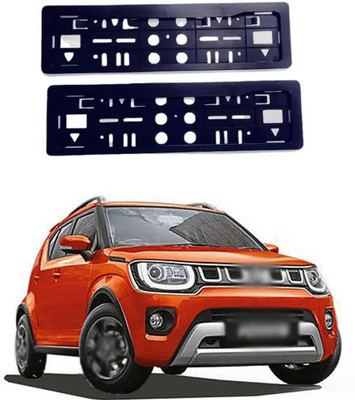Acto CAR NUMBER PLATE FRAME FULL OPEN MARUTI IGNIS Car Number Plate(Plastic 15 cm  x  5 cm)