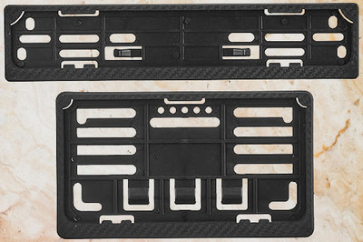 Golden Fox frame-161 Bike Number Plate(Plastic 30 cm  x  7 cm)