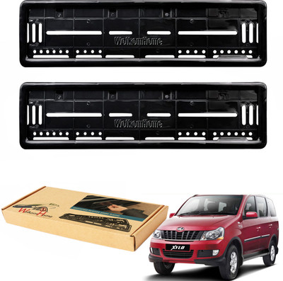 WolkomHome car number plate frame High Security Registration Plates Holders frame for Xylo Car Number Plate(Plastic 20 cm  x  5 cm)