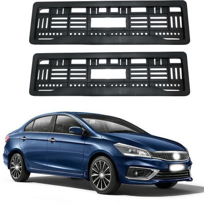 SHOPONE Trading Full open no plate frame for Ciaz Car Number Plate(Plastic 5 cm  x  2 cm)