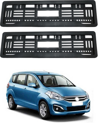 Shopone enterprises Full open no. plate frame Ertiga Car Number Plate(Plastic 15 cm  x  2 cm)