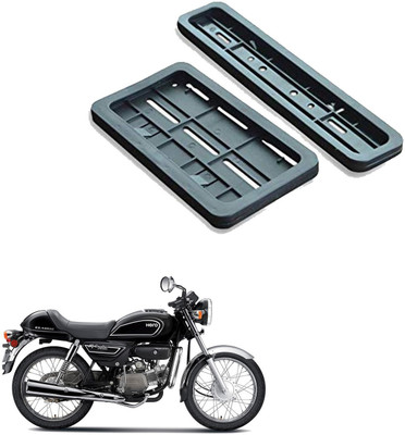 TAWAE ENTREPRISE Bike Number Plate Frame (Standard Size for All Bikes) (Front & Back) -134 Bike Number Plate(Plastic 28 cm  x  7 cm)
