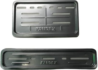 TRP Traders HEAVY DUTY METAL NUMBER PLATE FRAME FOR UNIVERSAL ALL BIKE Bike Number Plate(Iron 30 cm  x  11 cm)