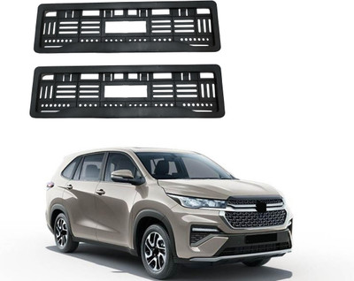 Shopone Full Open Number Plate Frame Invicto Car Number Plate(Plastic 10 cm  x  5 cm)